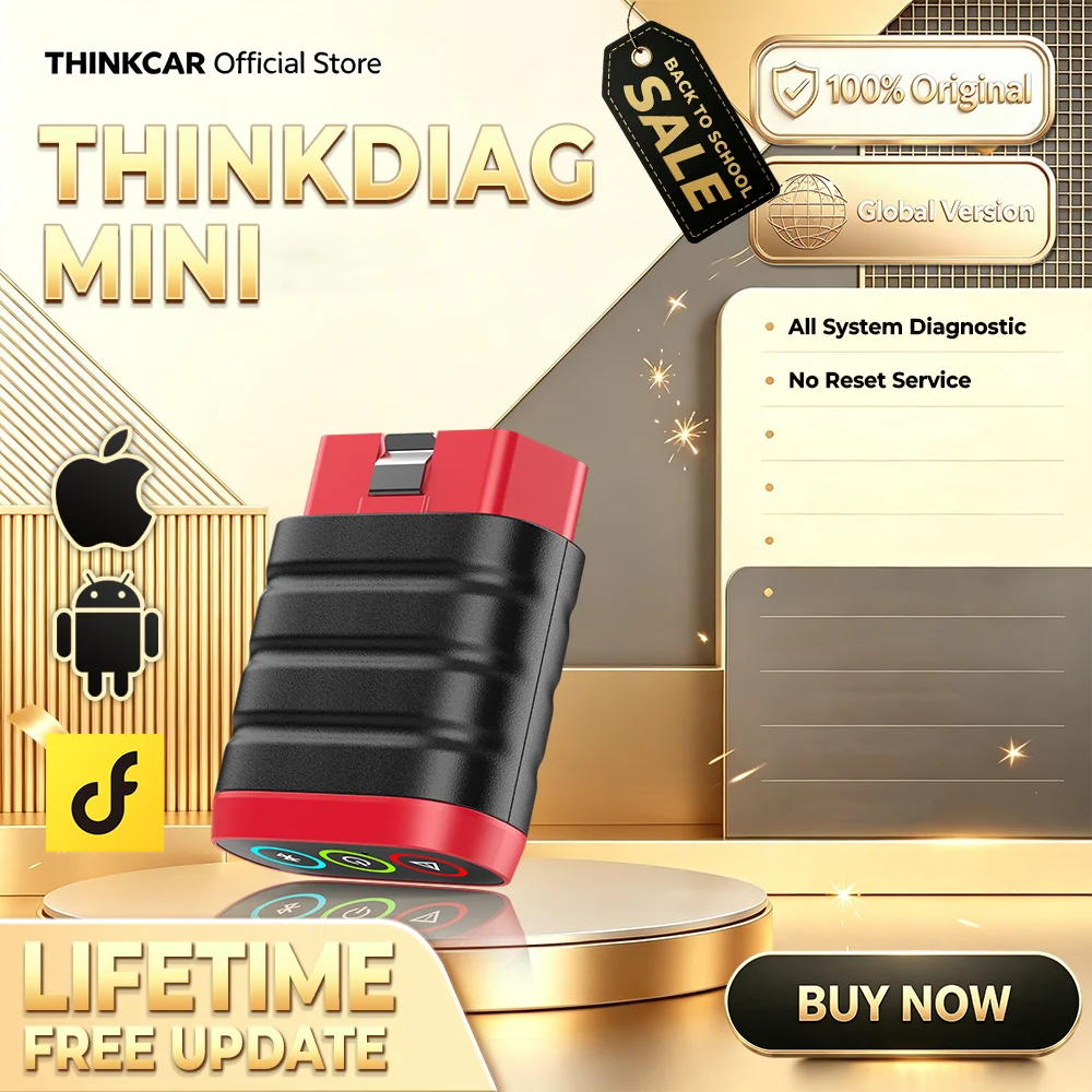 Lifetime Free THINKCAR THINKDIAG MINI OBD2 Scanner Car Scanner Automotive Diagnostic Tools Code Reader Car Full System Diagnosis