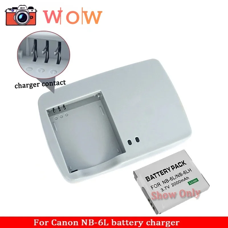 Carregador de bateria para câmera Canon CB-2LYE 2LYE CB-2LY 2LY Canon Camera NB-6L NB6L 6L IXUS 85 95 105 200 210 310 SX240 SD980 SD12