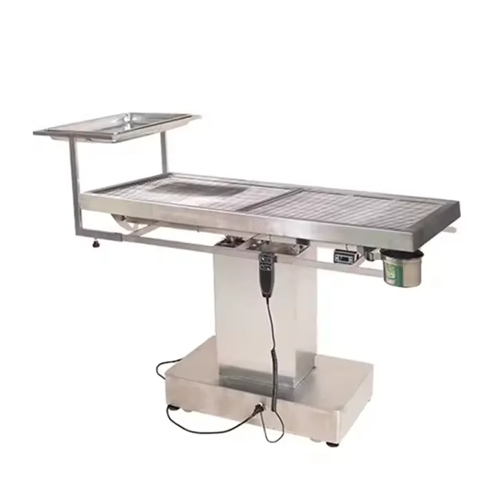 Factory Direct New Design Veterinary Examination Treatment Table For Pet Hospital Stainless Steel Vet Table For Pet