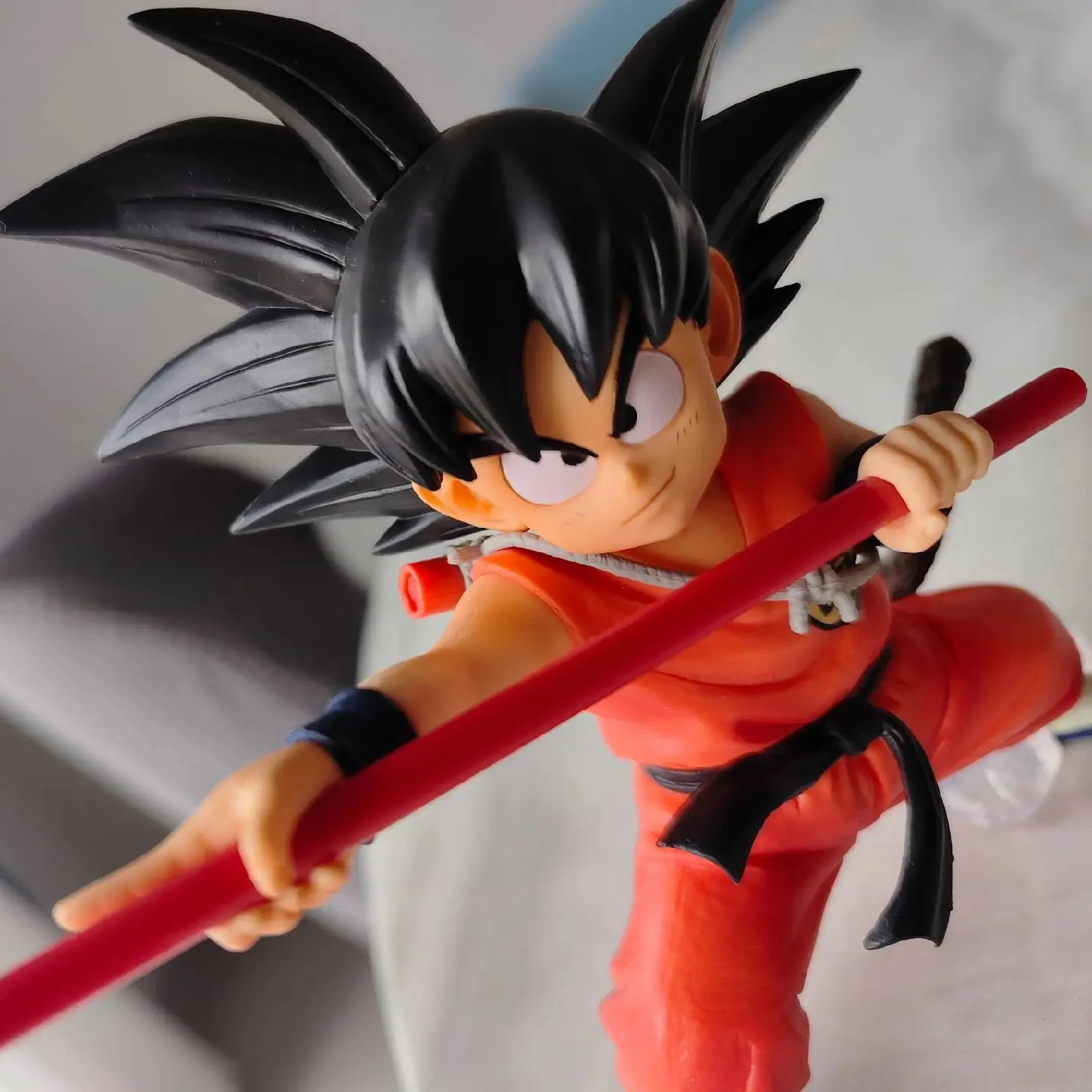 Figura de acción de Dragon Ball Son Goku para niños, modelo de PVC lindo, estatua, adornos de escritorio, estatuilla coleccionable, juguete para niños, regalos