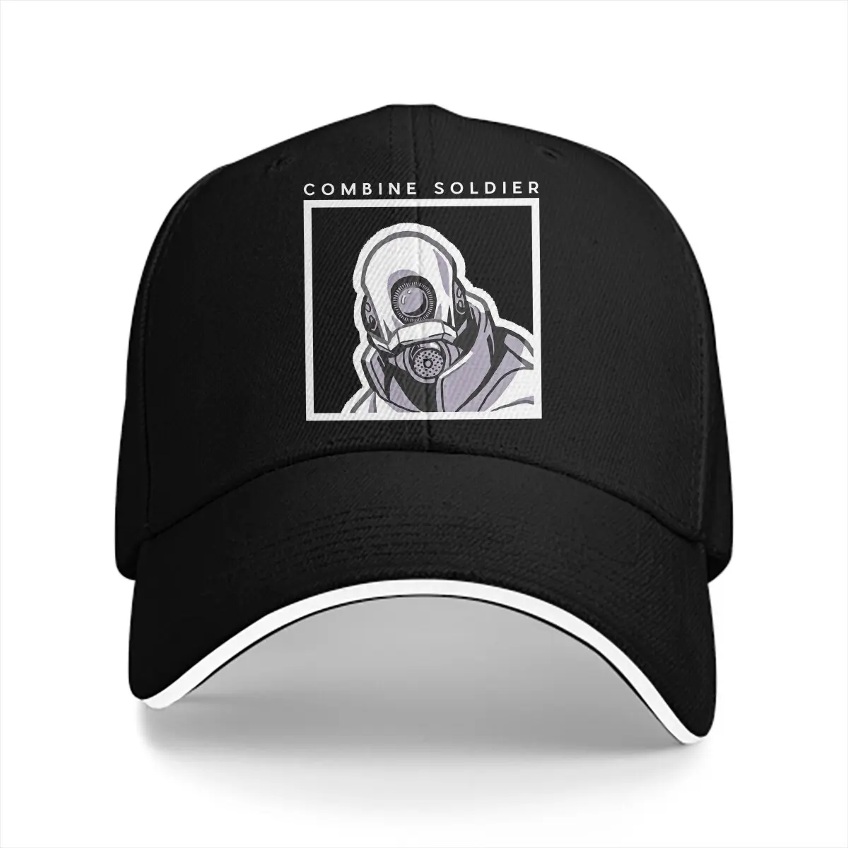 Combine Soldier Baseball Caps Peaked Cap Half Life Game Sun Shade Hats for Men Women