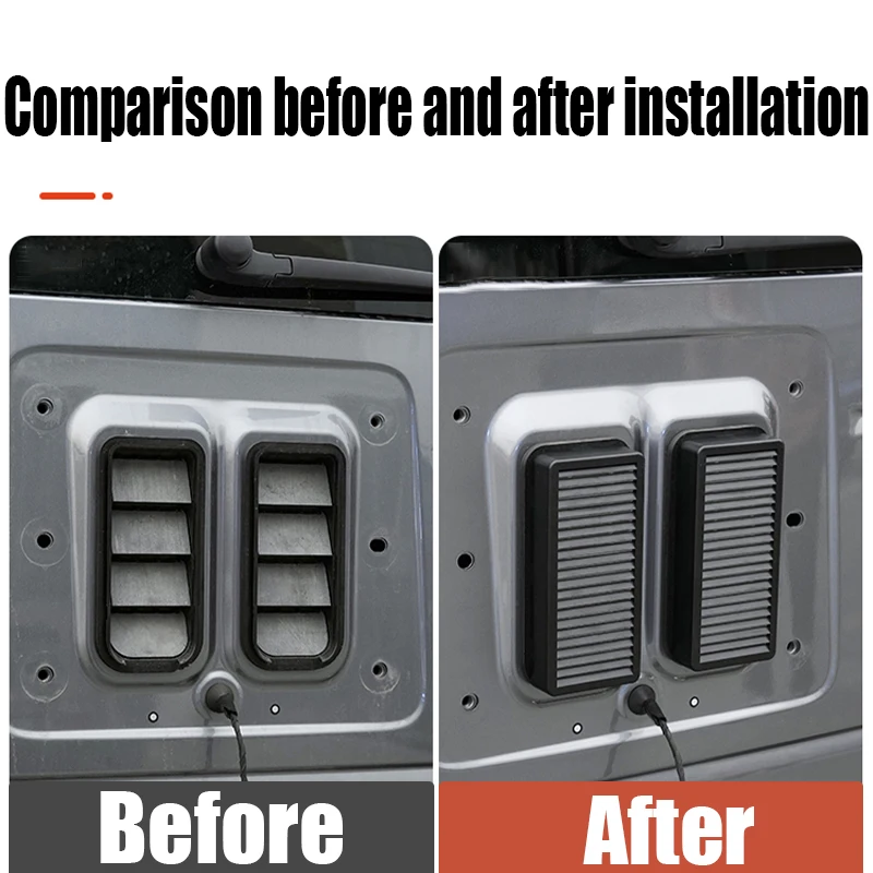 BYD FangChengBao Leopard 5 Tailgate Dust Cover 2023-25 - Image 4