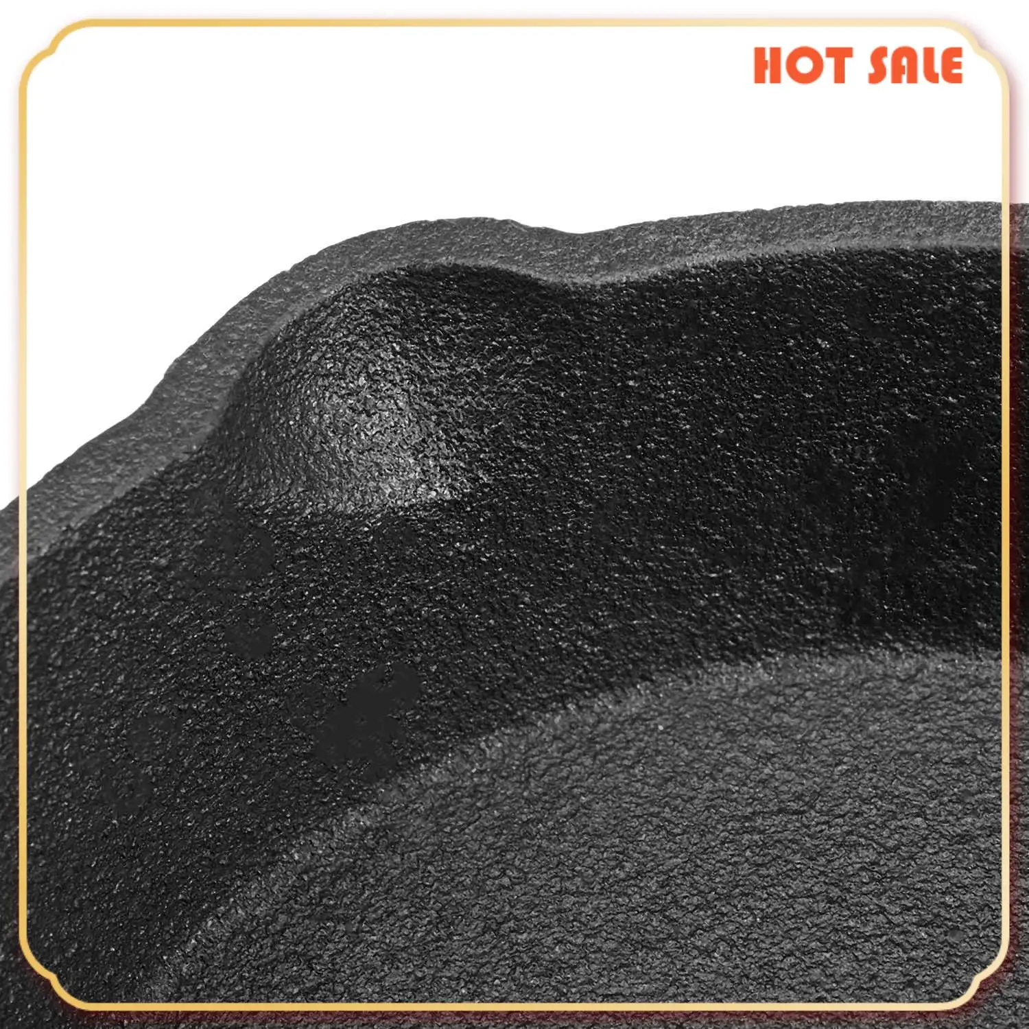 

ABFA Cast Iron Non-Stick Skillet Frying Pan For Gas Induction Cooker Egg Pancake Pot Kitchen Dining Tools Cookware