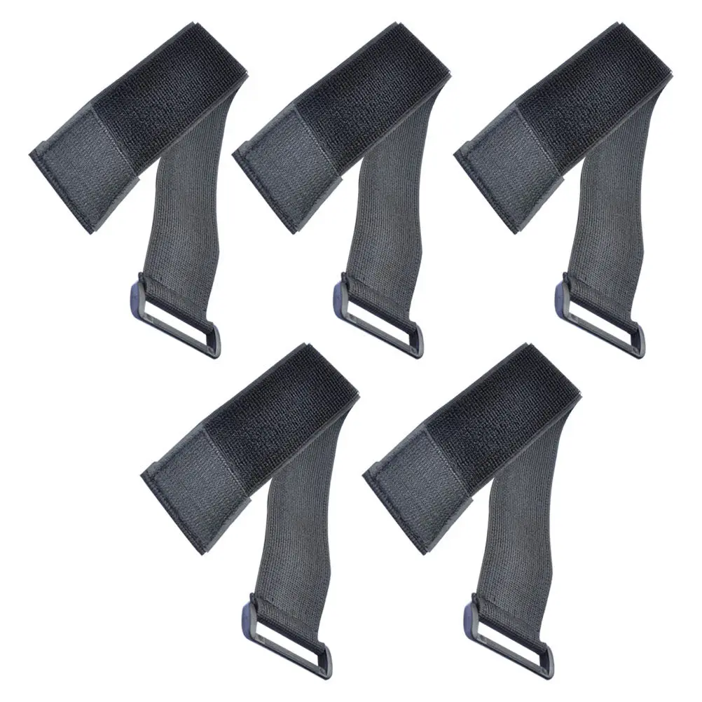 5Pcs Elastic Bundling Belts Adjustable Polyester Tie Ropes for Sports Events School Parties Webbing Tie Down Strap