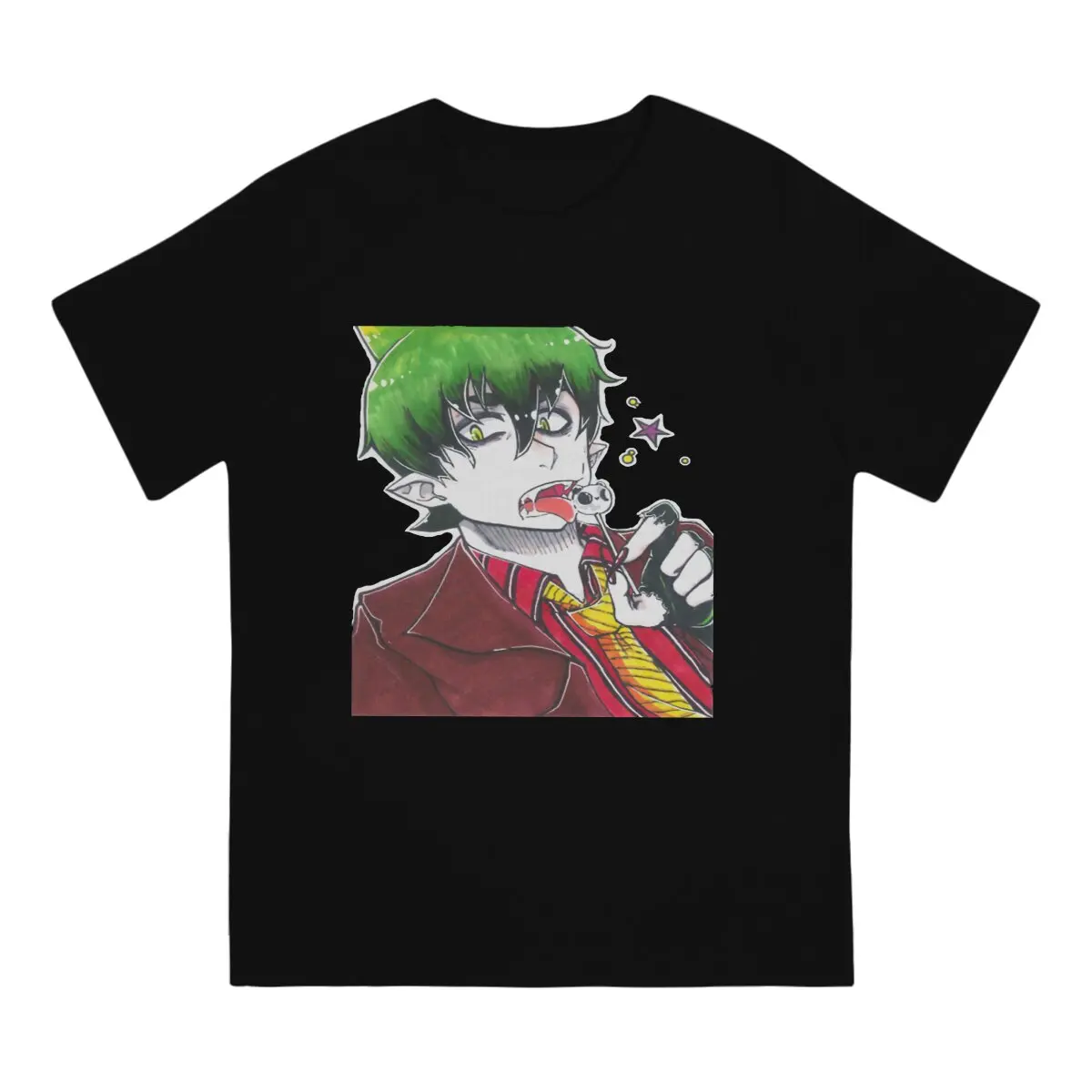 Ao No Exorcist Man TShirt Amaimon Individuality T Shirt Harajuku Streetwear Hipster