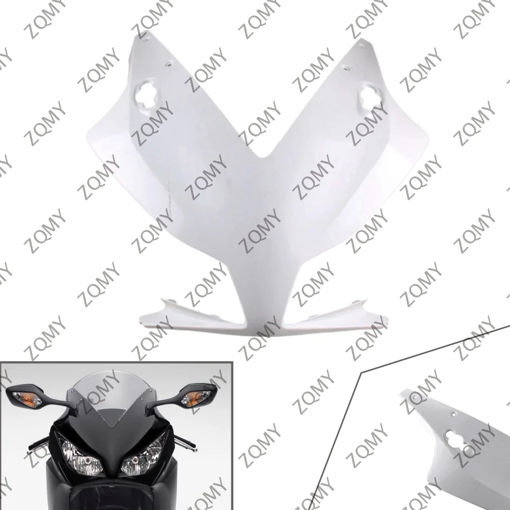 Motorcycle Upper Front Nose Fairing For Honda CBR 1000 RR 2012 2013 2014 Injection Mold ABS Plastic Unpainted White