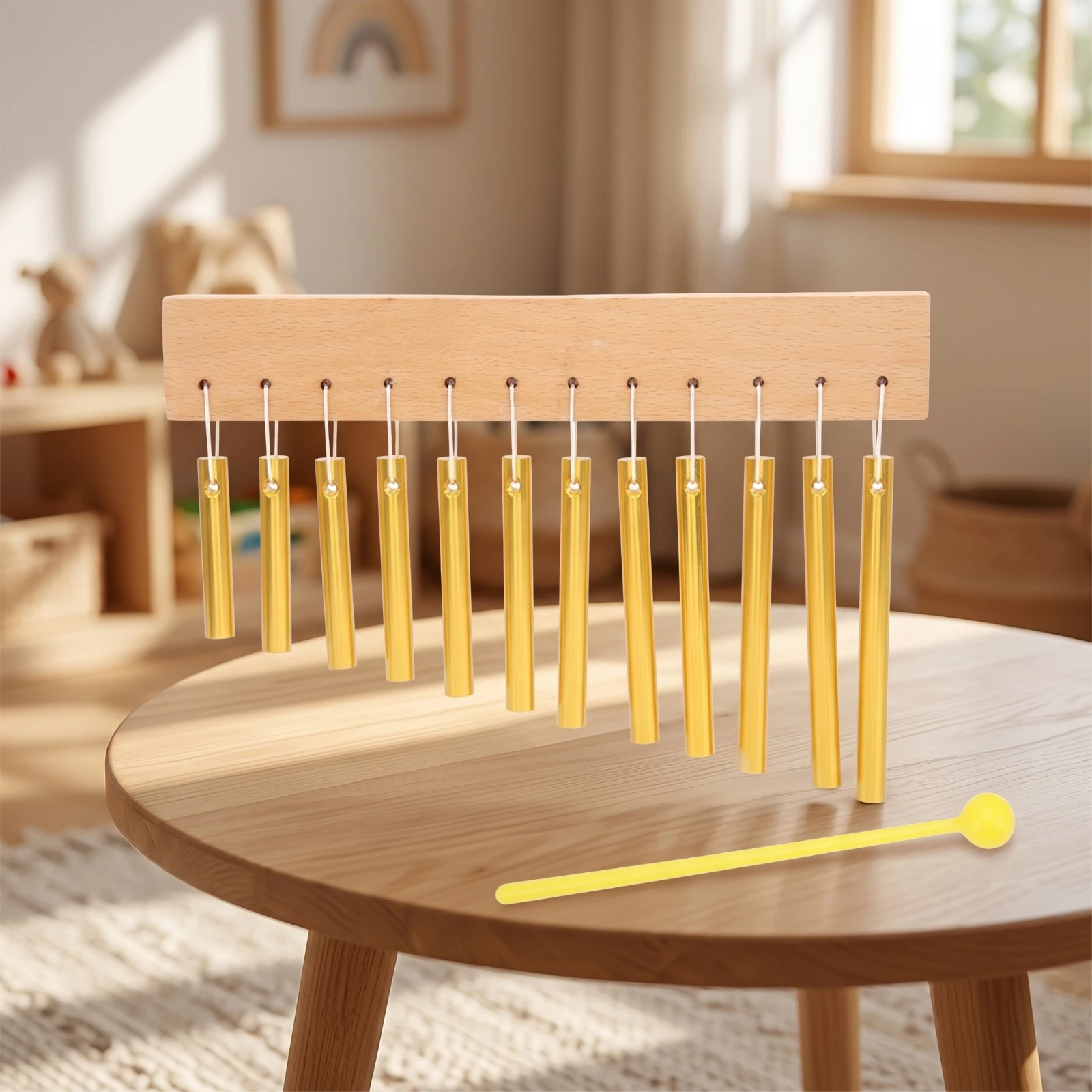 Sino de Vento Bar Chimes com P - Musical Instrument Chimes avaliação e preço