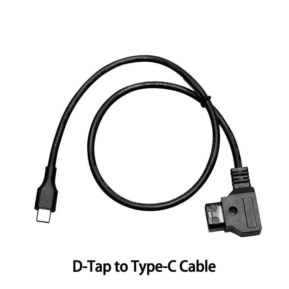 COLBOR VM2 Kit V Mount Adapter Plate for COLBOR CL60 CL60R CL60M CL100X CL100XM with D-Tap to Type-C Cable