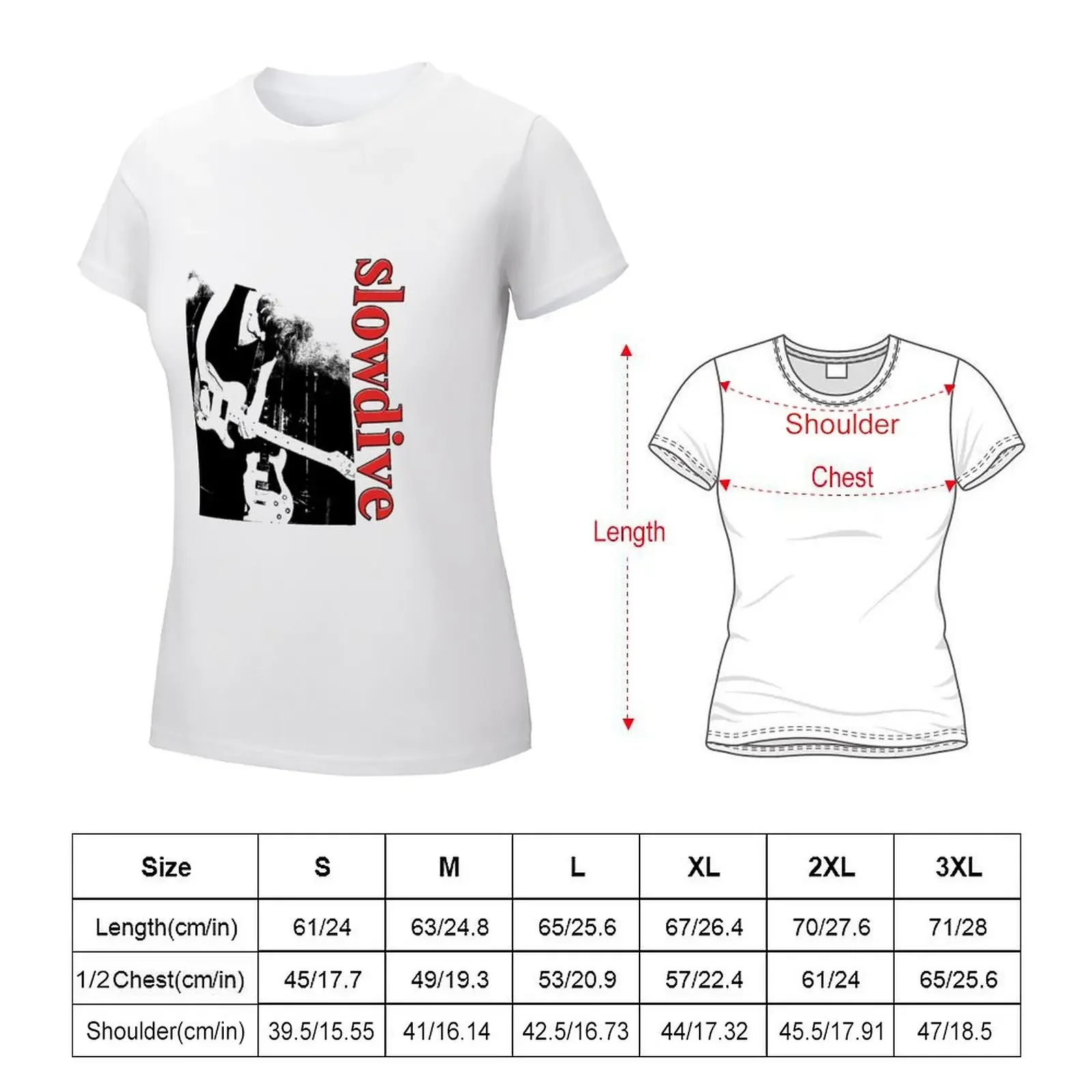 Slowdive T-shirt cute tops shirts graphic tees workout shirts for Women loose fit