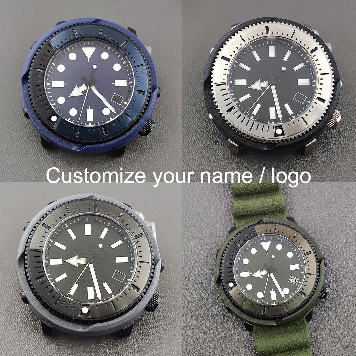 NH35 Case NH35 Dail 45mm Sapphire Glass Watch Accessories Part Movement For Tuna Marinemaster PROSPEX SNE537J1