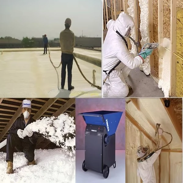 Customized High Efficiency Polyurethane Polyurea Foam Spray Insulation Machine Easy Operate for Home Renovation