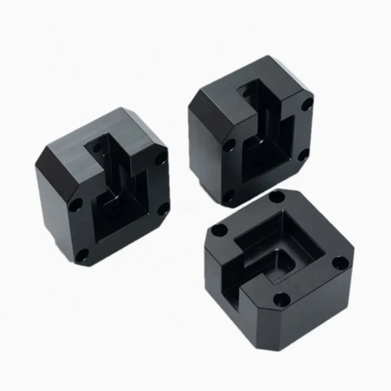 

Обработка с ЧПУ Прецизионный токарный станок с ЧПУ Токарно-фрезерный комплексная обработка Черный квадратный металлический зажим