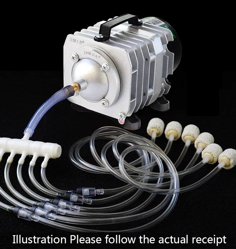 Hailea ACO 208 308 318 Oxygen Pump High Power AC Electromagnetic Air Pump Fish Pond Oxygen Pump Compressor