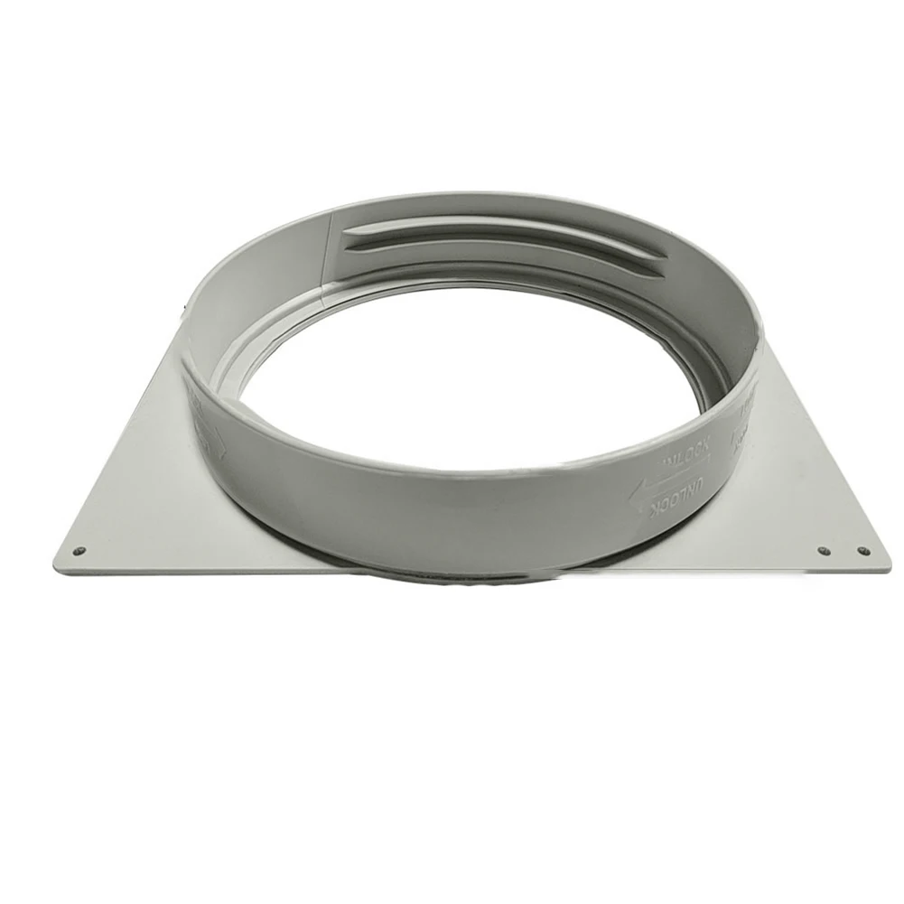 Mobile Air Conditioner Exhaust Pipe Baffle Connector 150mm Exhaust Duct Hose Adapter Interface 150mm Leak-proof Baffle Connector