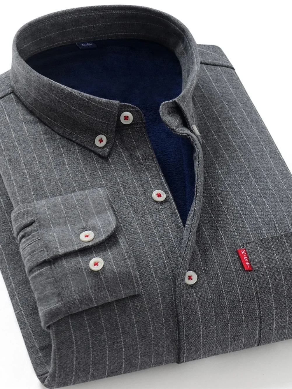 

Мужская зимняя куртка Thiened Fce в японском стиле, в полоску, приталенного кроя, молодежная рабочая одежда, устойчивая к грязи и пятнам