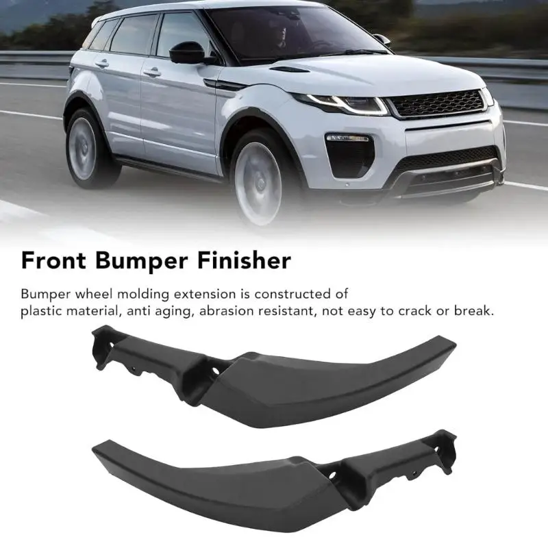 

Replacement Car Front Bumper Finisher LR028550 LR028551 for Evoque 2012-2015 Bumper Wheel Molding Extension Bracket