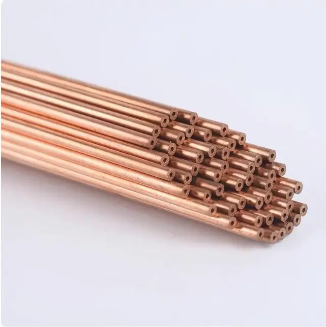 

(30 шт./лот) 5,0x400LMM медная трубка с одним отверстием, медная электродная трубка EDM, диаметр трубки 5,0 мм, длина 400 мм