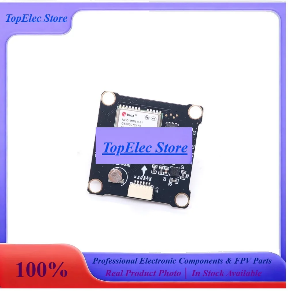 TopEsMini M8N GPS Module QMC5883 Compass 30.5x30.5mm Dual Satellite GLONASS BeiDou For Mini APM V3.3 FPV Drone Flight Control