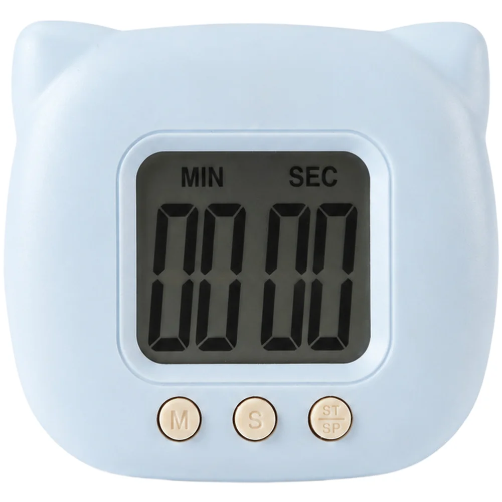 1pc THT011 Kitchen Timer Stand Large LCD Screen Countdown-Stopwatch Electronic Timer With Foldable Stand For Kitchen Cooking