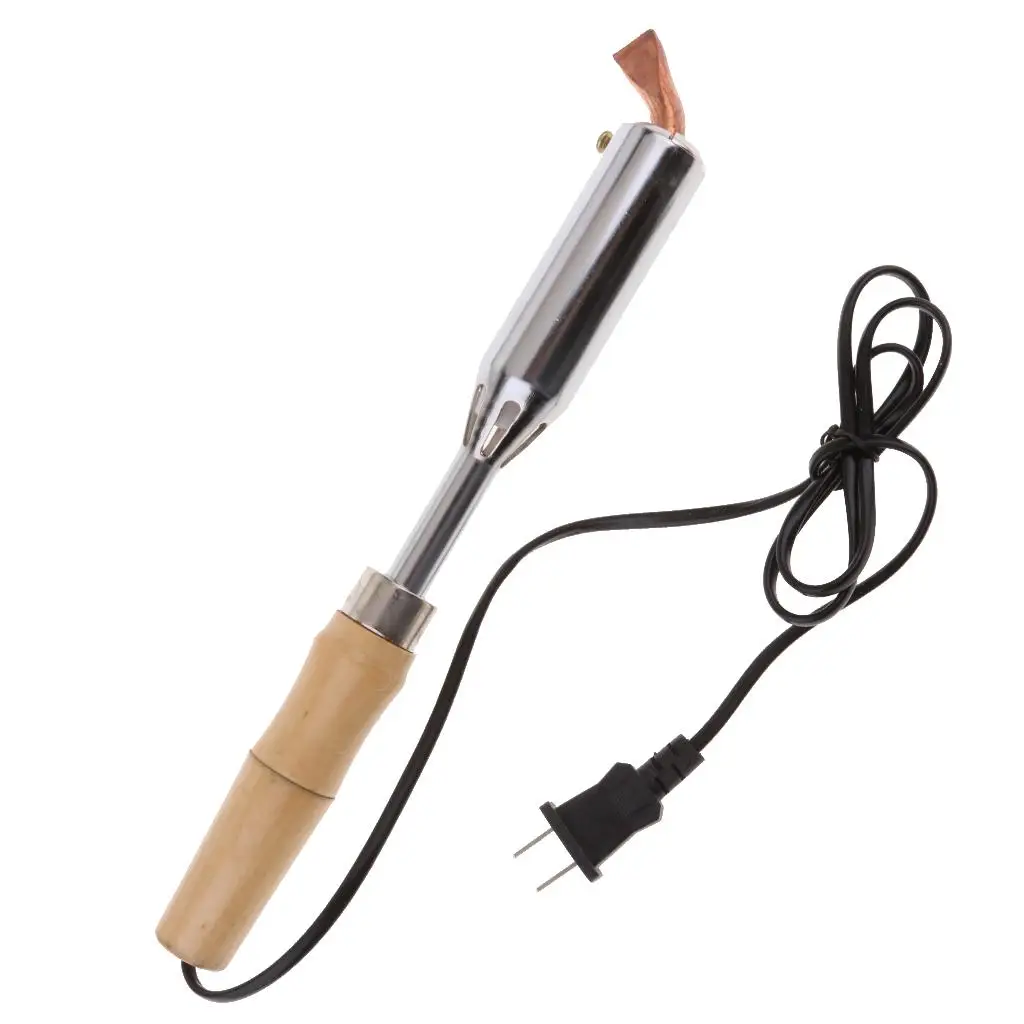 Electric Soldering Iron Wooden Handle with Point Welding Tool - 200W