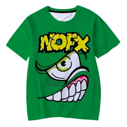 Nofx T-Shirts Punk Rock Band 3D Print Streetwear Men Women Casual Fashion Oversized Short Sleeve T Shirt Male Tees Tops Clothing