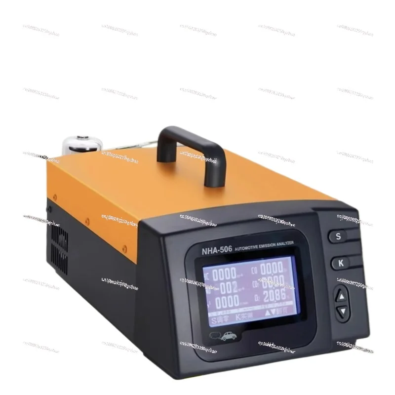 

Automobile exhaust gas analyzer Exhaust gas detector Exhaust gas analyzer measures 5 kinds of gases Original