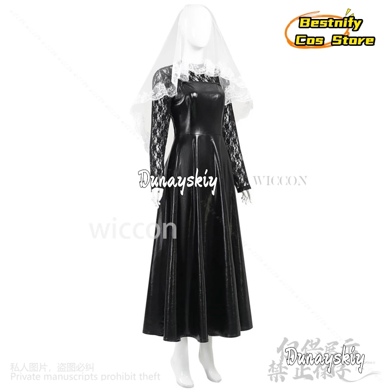 CosplayNew Anime Sakamoto Days Cosplay Osaragi Costume Wig Black PU Goth Dress Lolita Wigs For Halloween Christmas Party Customi