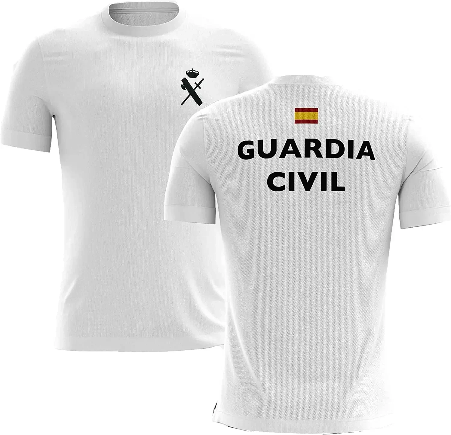 Spain Guardia Civil Espanola T-Shirt 100% Cotton O-Neck Summer Short Sleeve Casual Mens T-shirt Size S-3XL