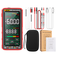 Smart Multimeter High-end Touch 6000 Counts Multimetro Test Rechargeable Multitester AC/DC Voltage Tester Current Tool