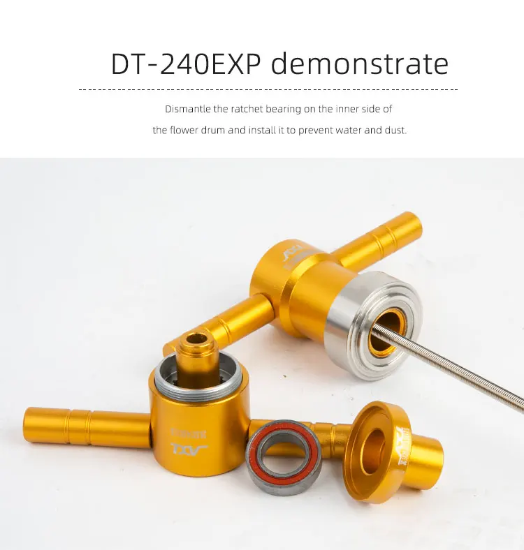AXI Mountainbike EXP Ratchet Lager Staubring Zahnkranz Demontage- und Montagewerkzeuge MTB Rennrad Ratchet Reparatur-Set – Detail 8