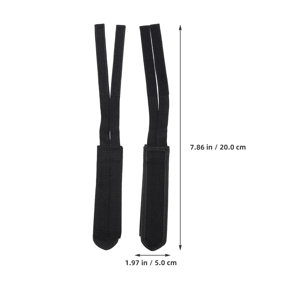 4Pcs Wide Longer Thicker Pedal Straps for Comfortable Cycling and Training Bike Pedal Straps Dynamic Train Pedals Strap
