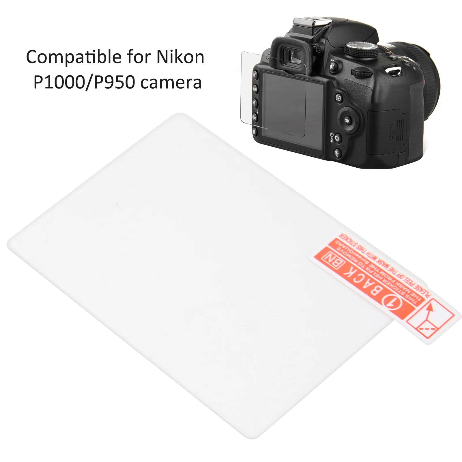 Protector de pantalla LCD para Nikon P1000/P950, película protectora de vidrio templado antiarañazos para pantalla Nikon, película templada para SLR