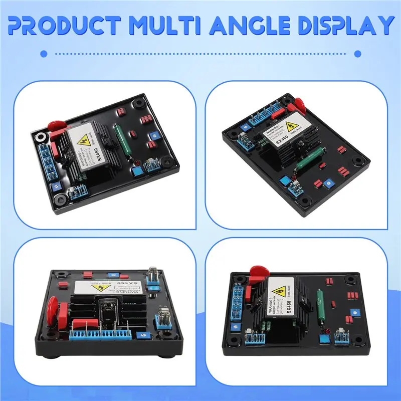 A22E-AVR SX460-A SX 460-A 460 With Red Capacitor Soft Glue Better Quality Accessories Automatic Voltage Regulator For Generator