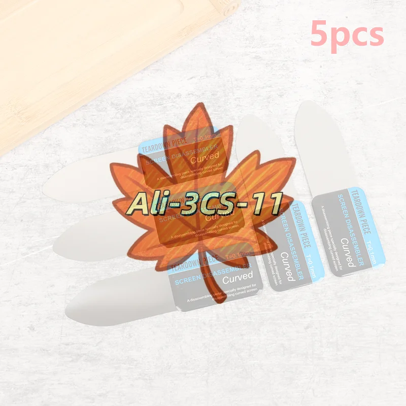 5pcs Mobile Phone Case Disassembly Tablet Frame Disassembly Tool Screen Disassembly Sheet