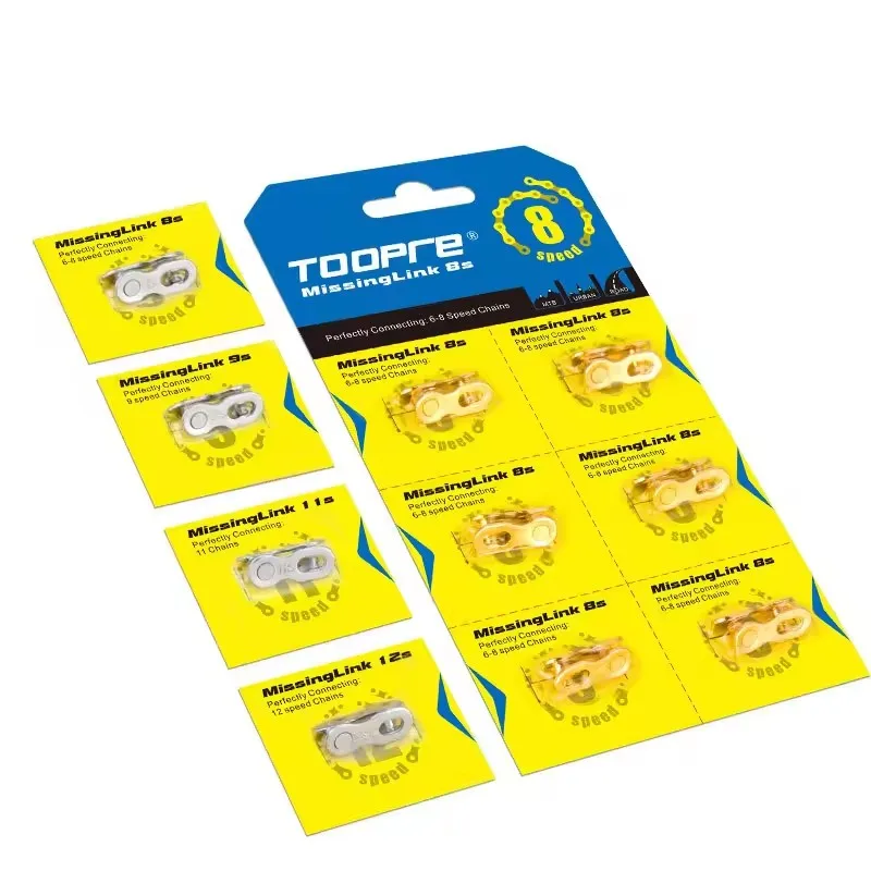 6 Pairs Bike Chain Missing Link 6/7/8/9/10/11/12 Speed MTB Road Bicycle Chain Quick Link Connector Lock Quick Release Buckle - view 3