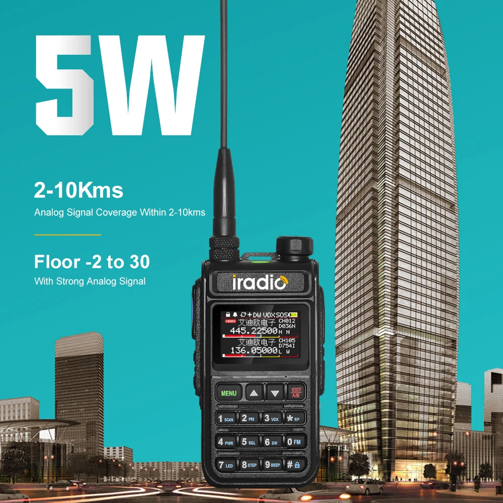 iradio-uv518plus-5w-128ch-u-400-520mhz-v-136-174mhz-1100mah-walkie-talkie-dual-band