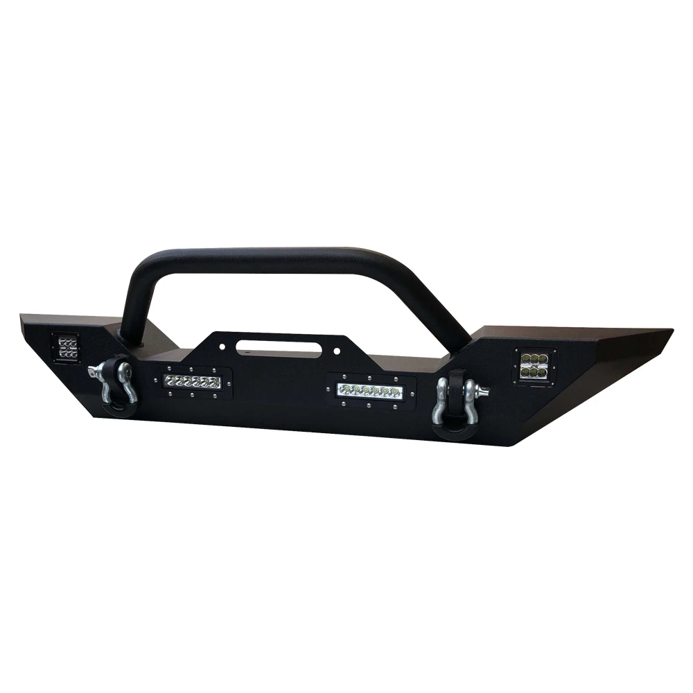 

Lantsun J40-3 steel front bumper for jeep for wrangler JK car bumpers