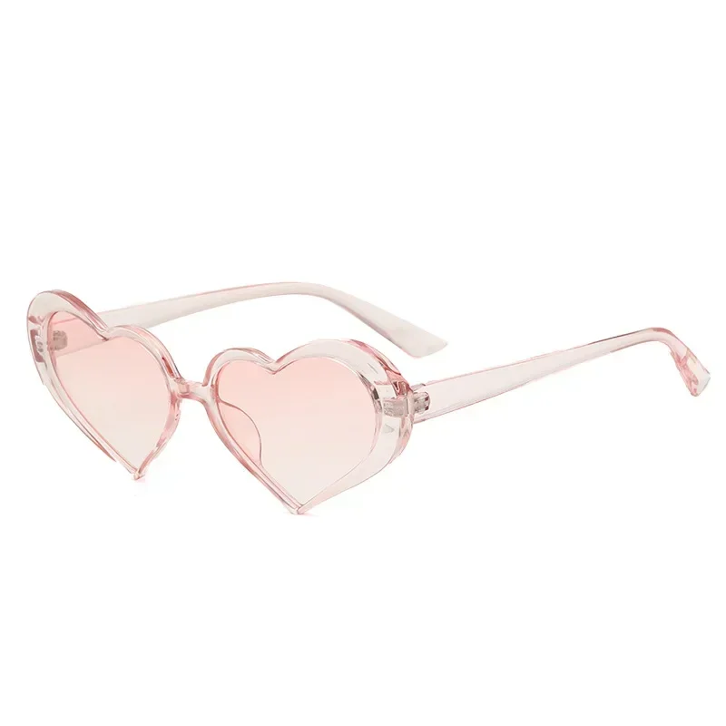 น่ารักสาว Candy Love แว่นตากันแดดหัวใจแว่นตากันแดด Gafa De Sol Para Mujeres Oculos De Sol Masculino Lente De Sol Para Hombre