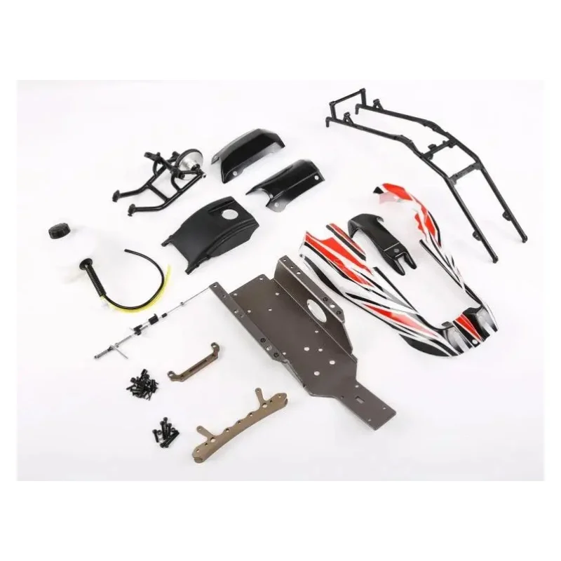 Conversion Kit for 1/5 Baja 5B Upgrate to 1/8 Q-Baja fit Original Baja 5B with Metal Roll Cage