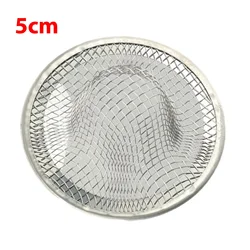 1 * coperchio del filtro tappo in acciaio colino bagno/lavandino del bagno scarico della doccia coperchio del filtro Hair Catcher UK 5cm,7cm,9cm,11cm