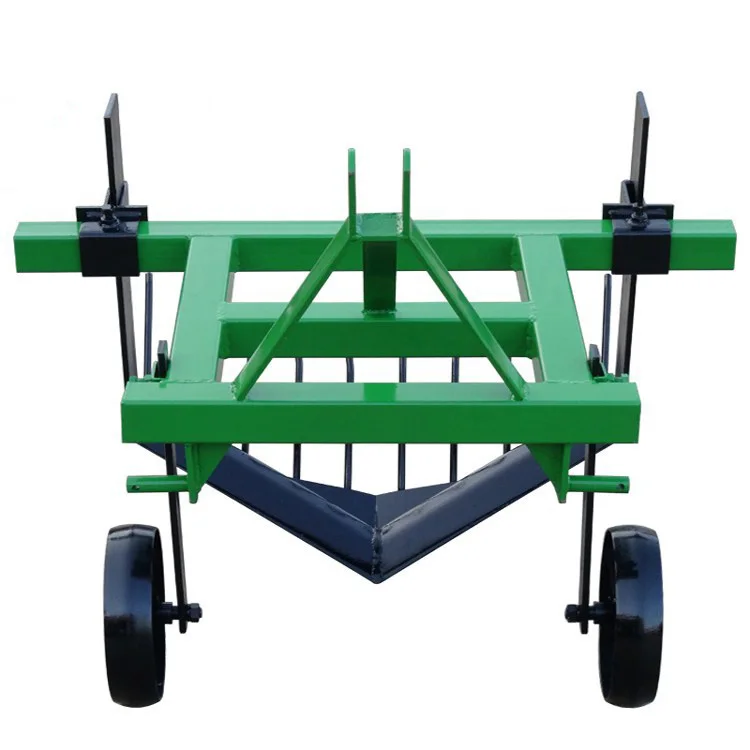 Mini Small 2-Row Potato Digger Farm Agricultural Tractor Mounted Garlic Cassava Harvester