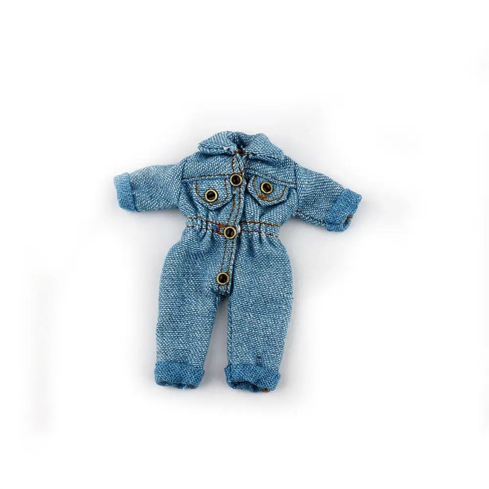 Obitsu11 Kleidung Hosenträger Hosen Nette Engel Flügel Overalls Mode Denim Overall Für 1/11 OB11 Puppen Zubehör Geschenk Spielzeug