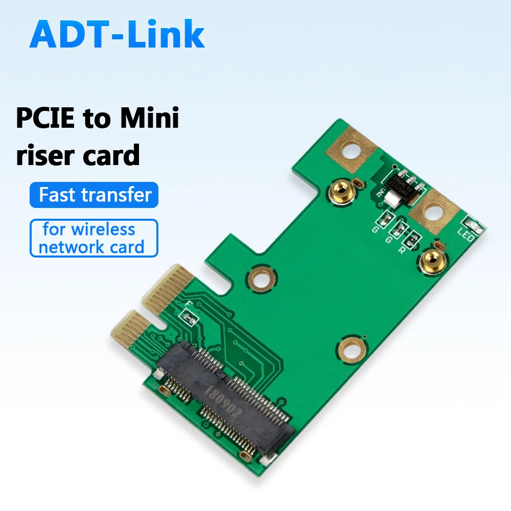 

PCIE x1 To Mini PCI-E Adapter Card Expansion Card Fast Transfer for Wireless Network Card USB 3.0 Adapter