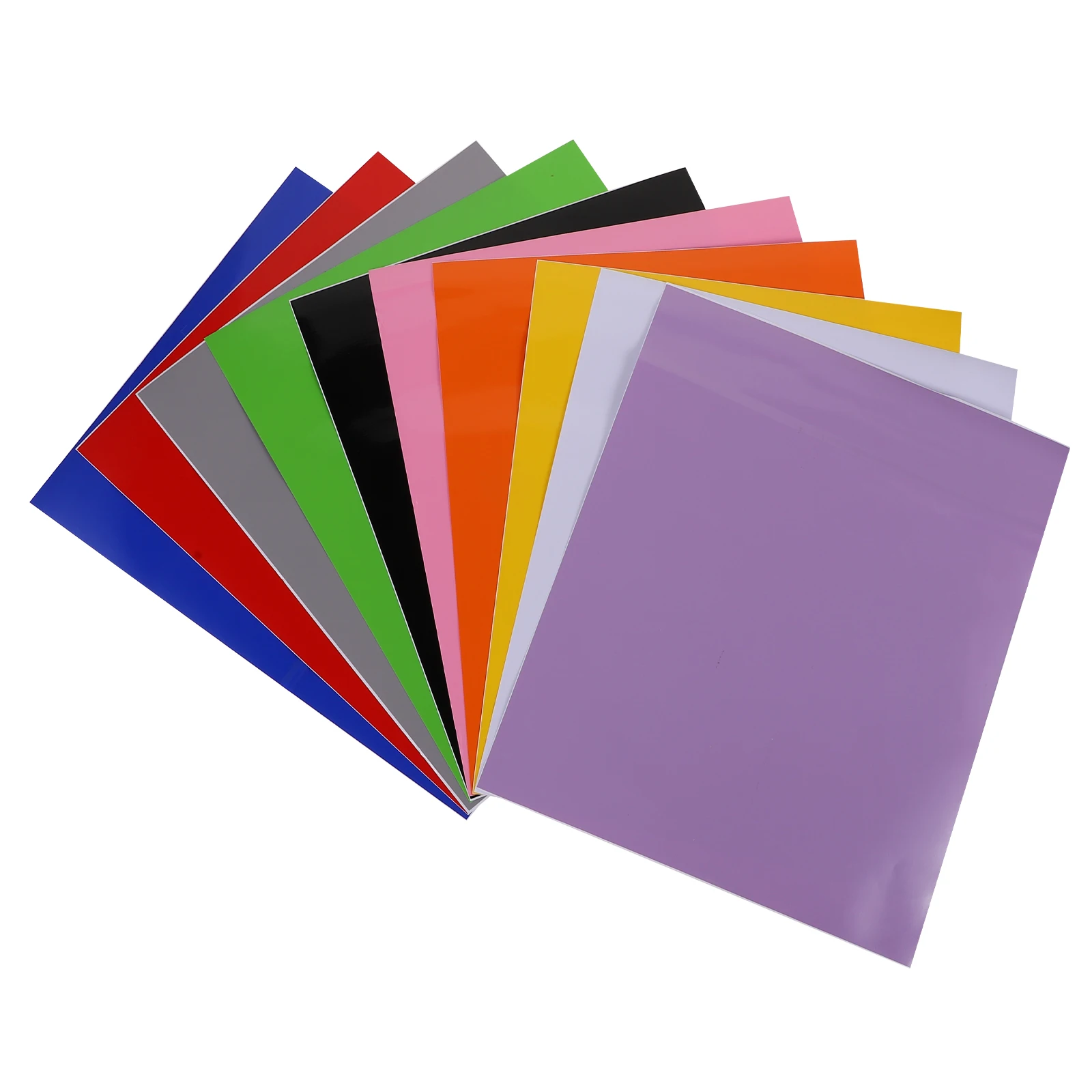 

10 Pcs Pvc Wall Stickers Decoration DIY Craft Film Matte s Vinyl Adhesive Child Decorative
