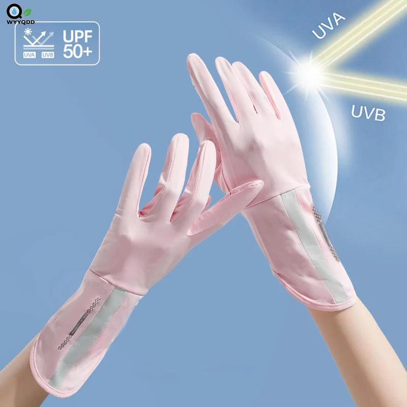 

1 Pair UV Protection Gloves Women's Lightweight UV Protection Breathable & Stylish, Ideal for Outdoor Activities,Elastic Fit