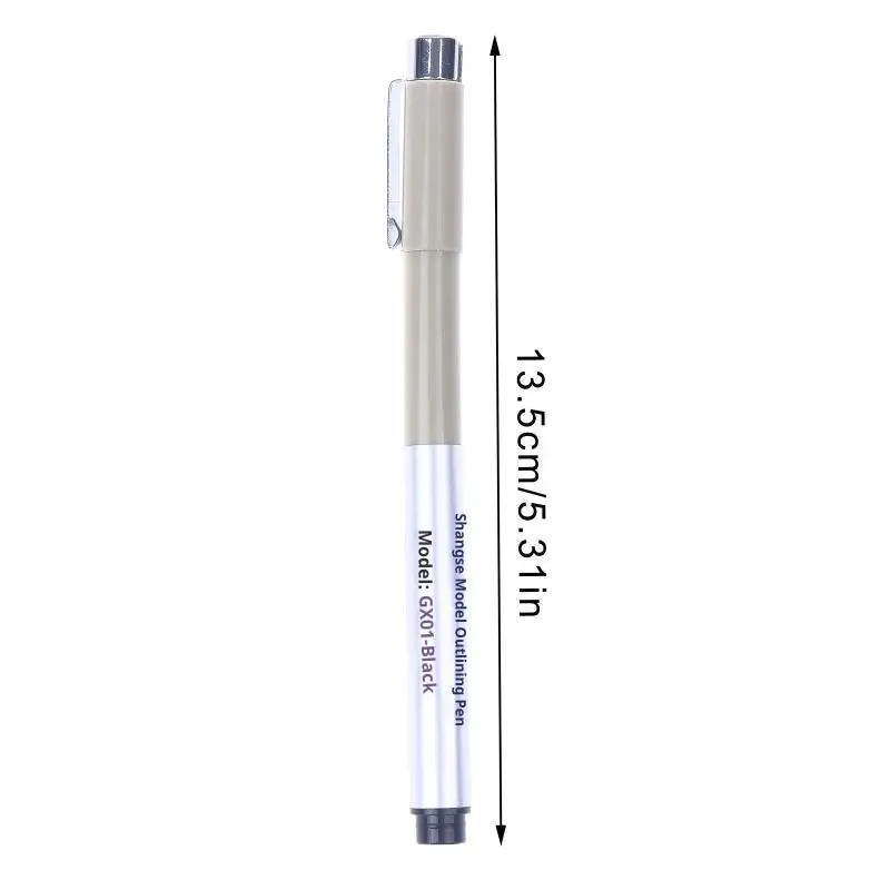 ปากกาเขียนเส้นแบบไหลเข้า รุ่นเครื่องมือ ปากกามาร์กเกอร์สีน้ำมัน รุ่นปากกาเขียนเส้นซึม ปากกาสำหรับระบายสี ปากกาเขียนเส้นซึม