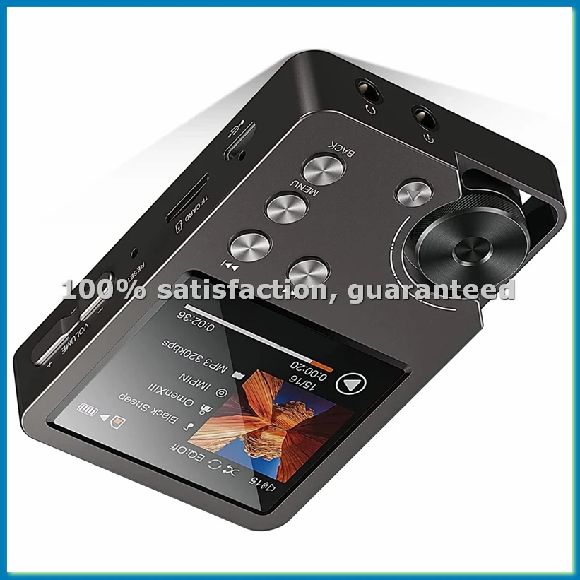 

MP3 Player, Lossless DSD High Definition Portable Hi-Fi Digital Audio Music Player with 64GB Memory Card-ABWO