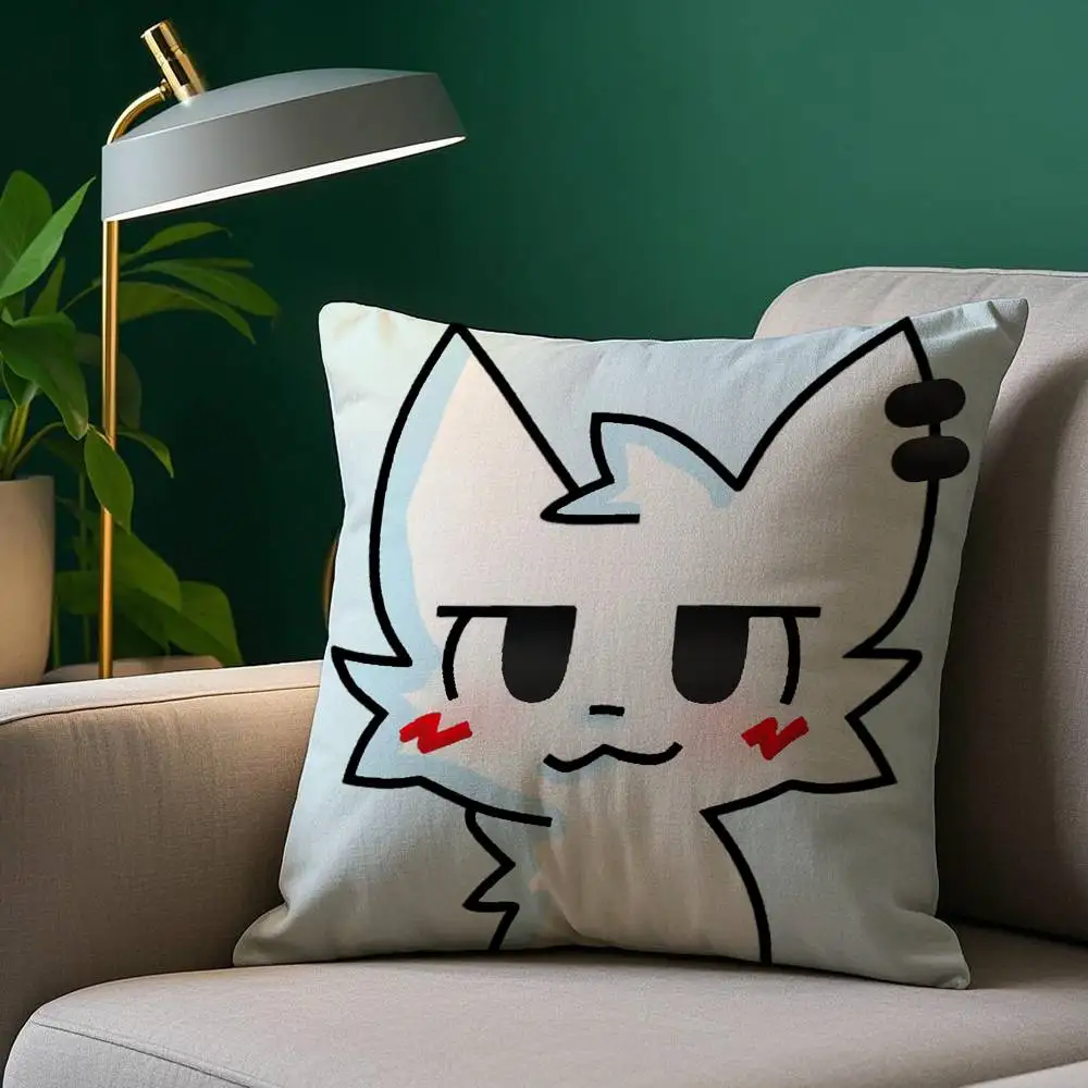 Boykisser S-Silly Cat Cute Pillow Case Cozy Plush Pillow Cover Double Side Printed – Home Gift for Bedroom Decor