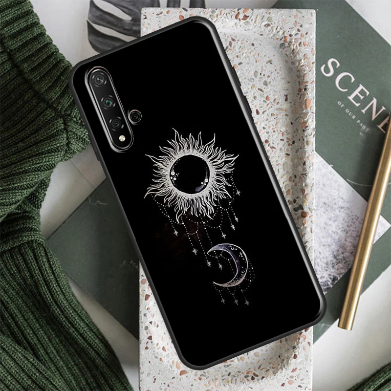 الشمس والقمر ستار لهواوي نوفا 7i 8i 11i 12i 12s 9 10 SE Y91 Y90 Y60 Y70 Y72 Y61 P30 P40 Lite P60 Pro #3