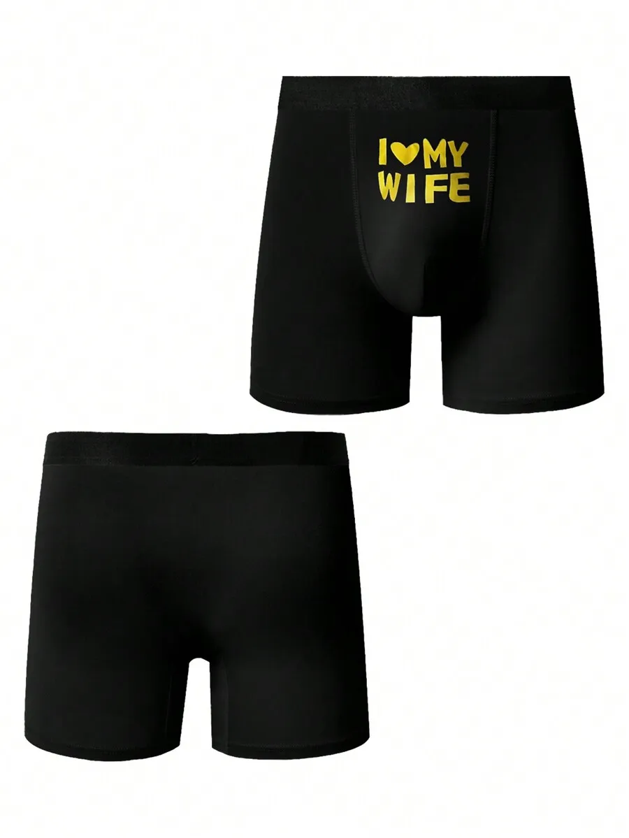 

6 Pcs Mens Boxer Briefs With Woven Waistband And Print Design
